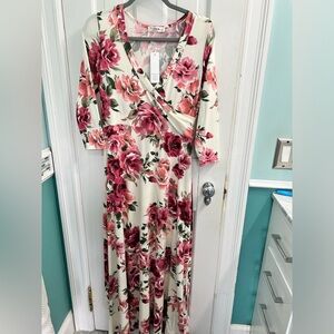 NWT Pink Blush maternity dress NWT